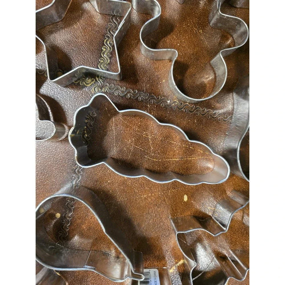 37 Metal Cookie Cutters, Various Sizes Shapes, 11 Mini, 26 Large, Homemade Cooki